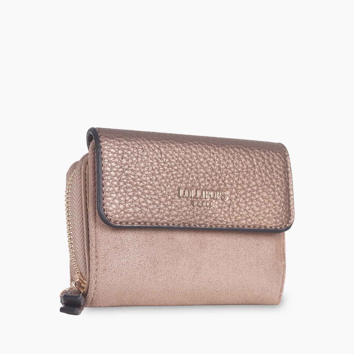 Portefeuille taupe Taja
