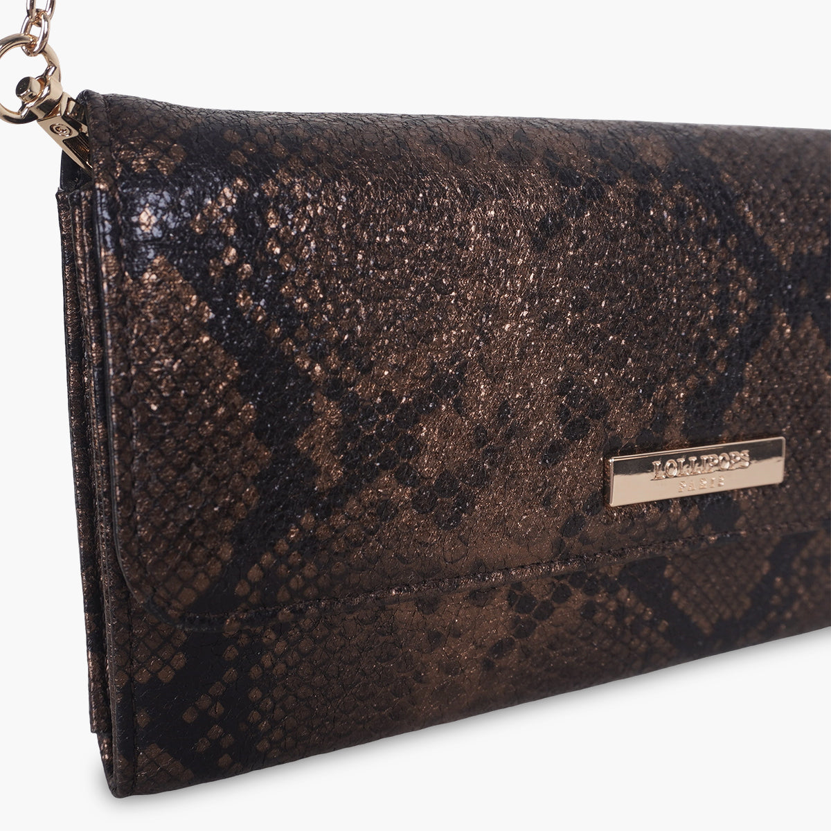 Pochette dorée Terry