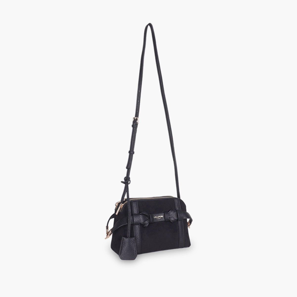 Petit sac multi poches noir Taja