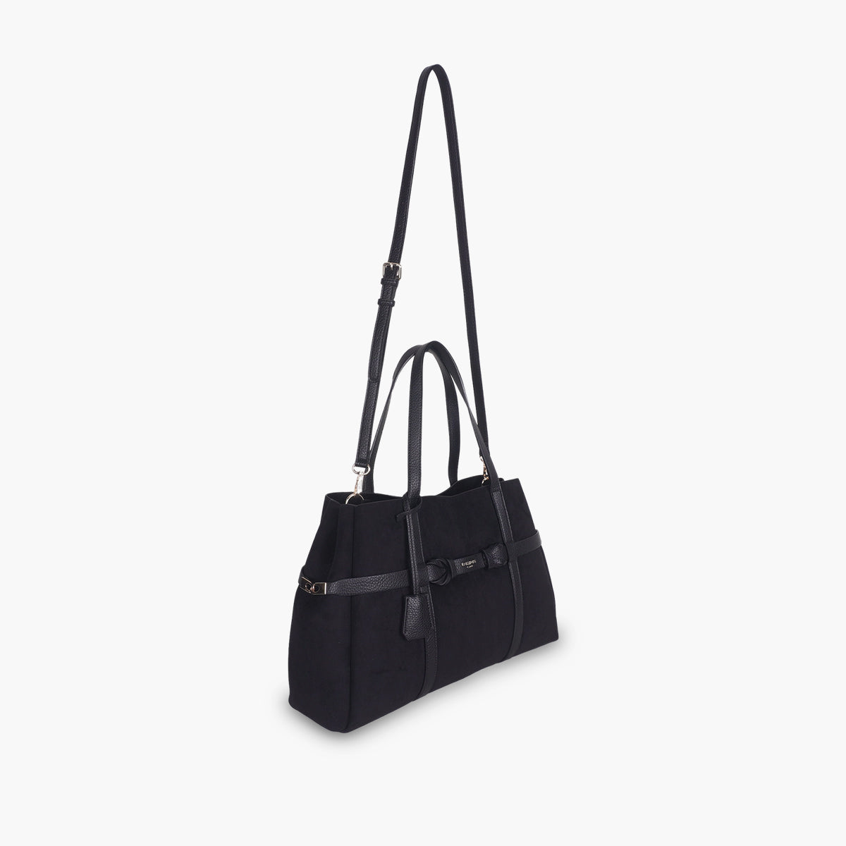 Grand sac shopper noir Taja