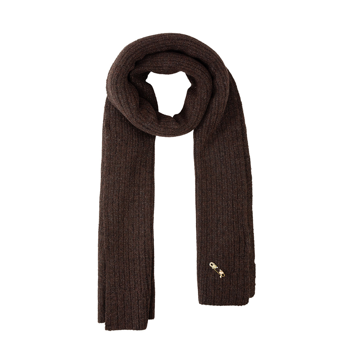 Echarpe marron Talandra
