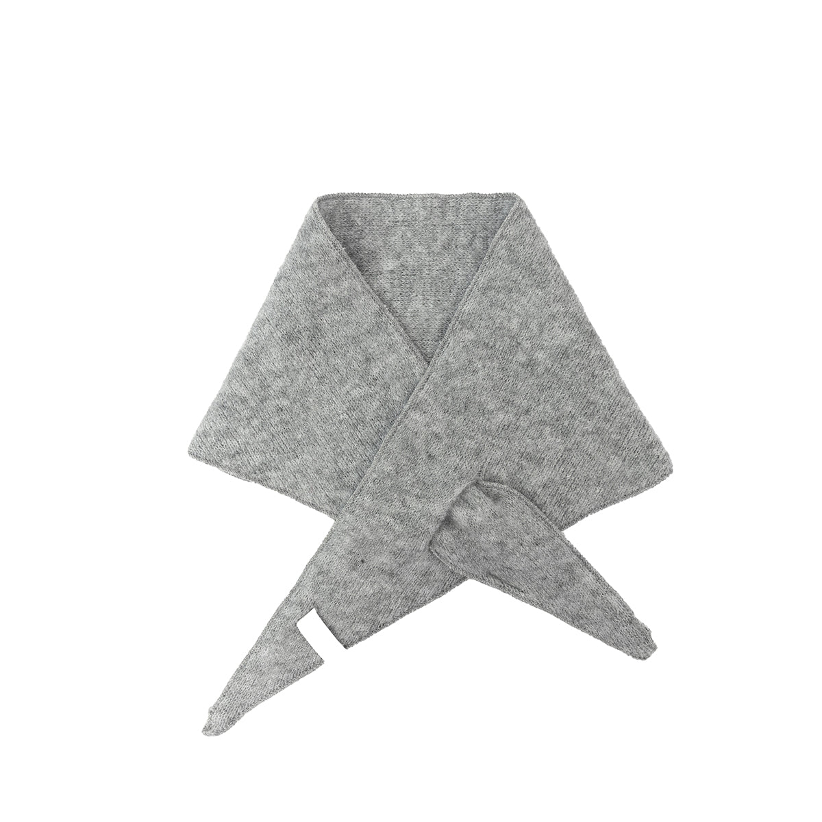 Foulard triangulaire gris Taluna
