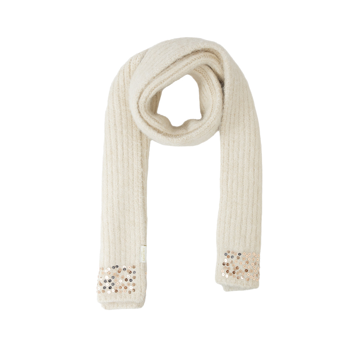 Echarpe blanche Tissandra