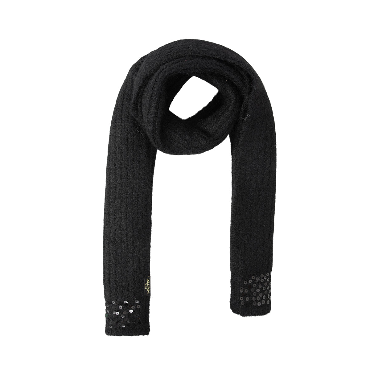 Echarpe noire Tissandra