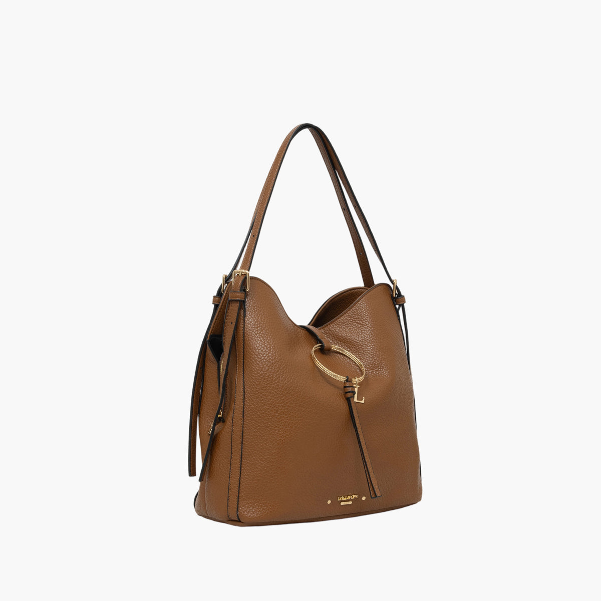 Sac shopper camel Tatjana