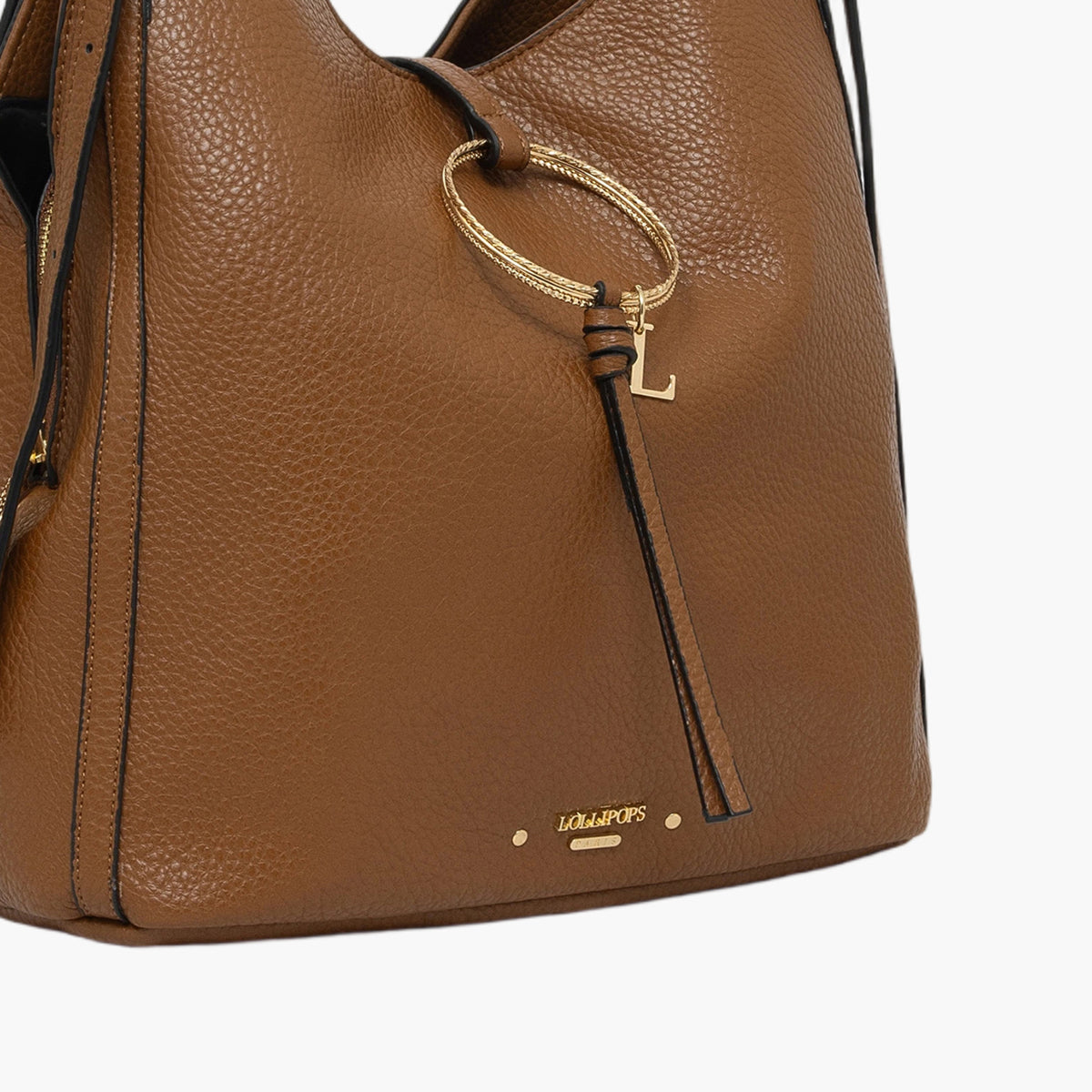 Sac shopper camel Tatjana