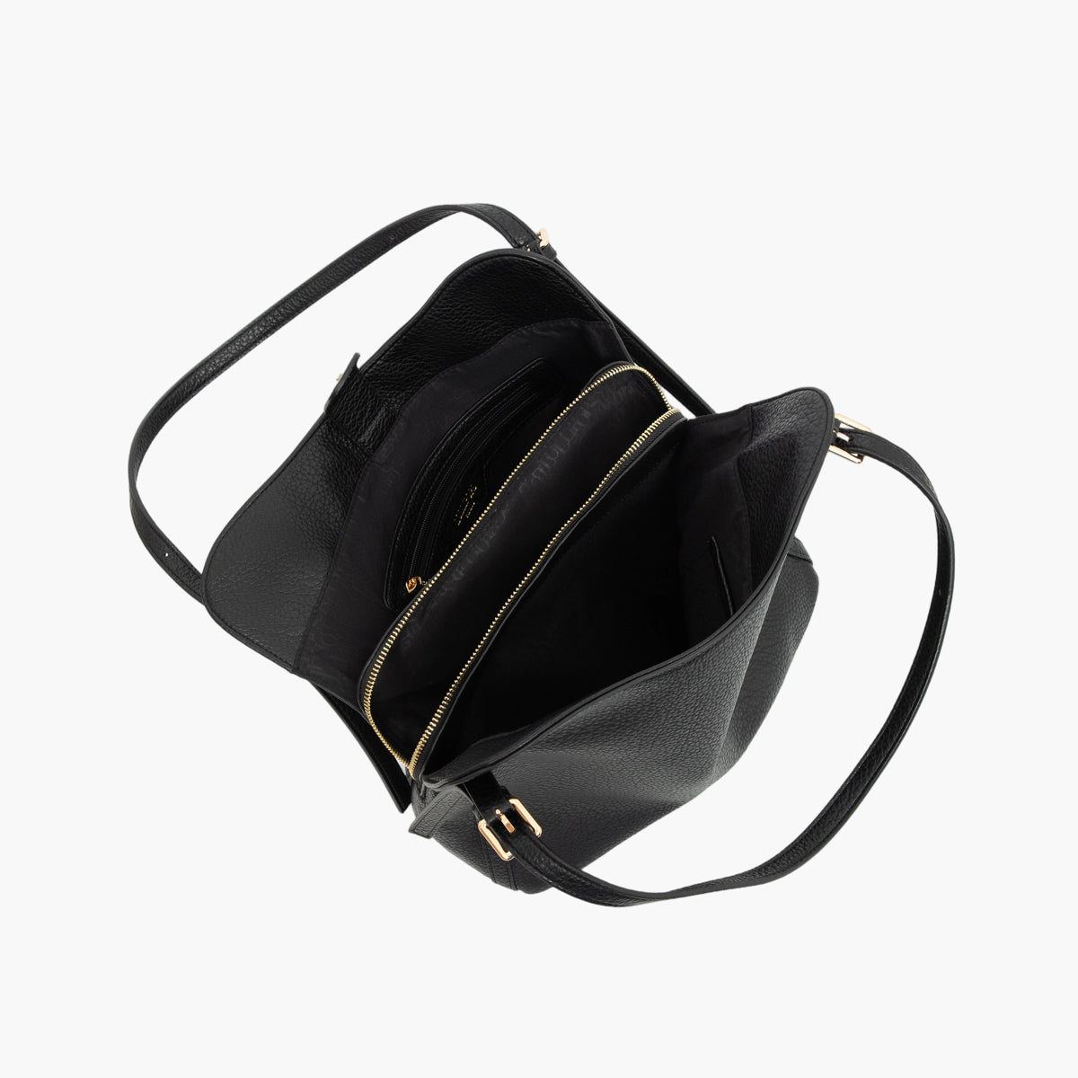 Sac shopper noir Tatjana