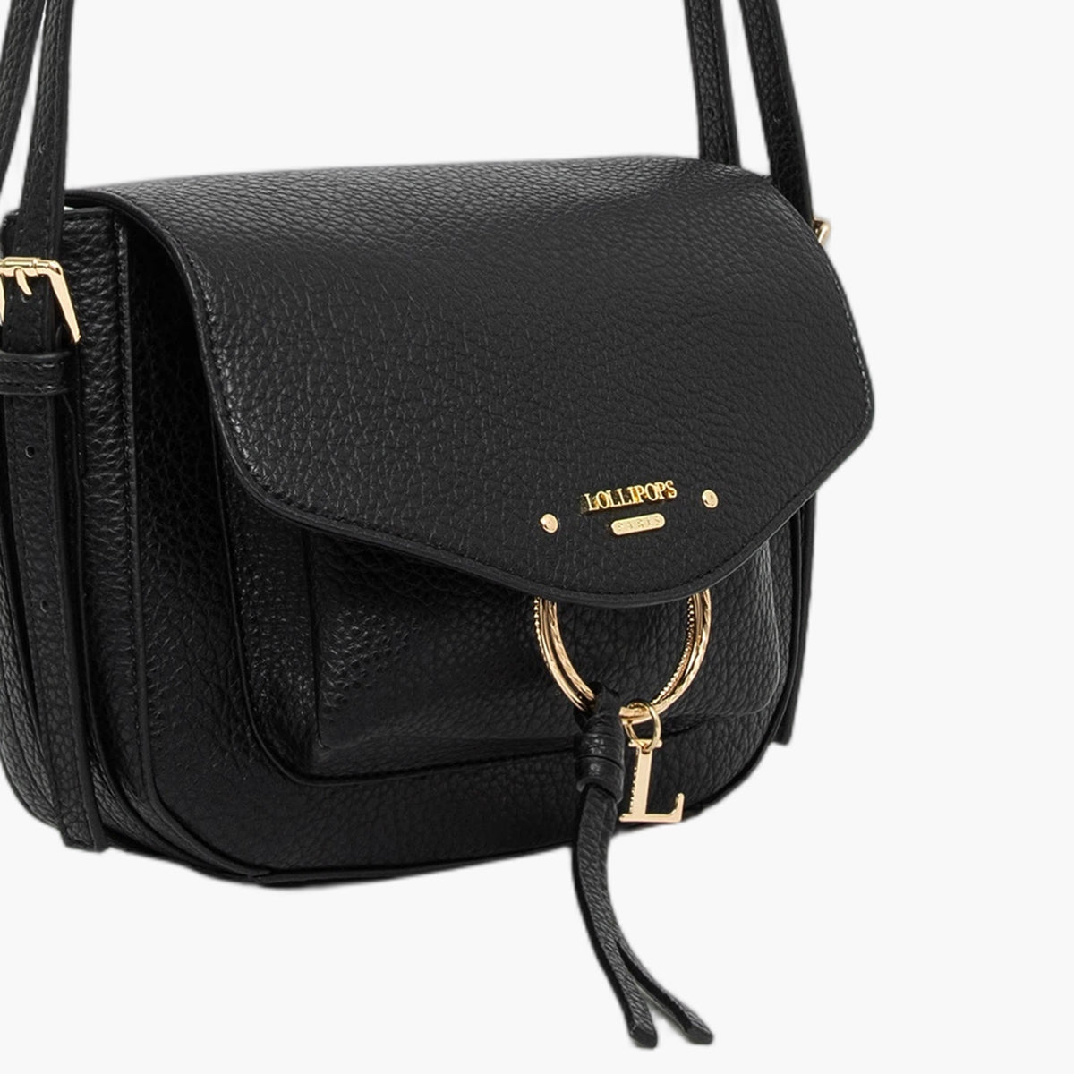 Sac porté épaule noir Tatjana