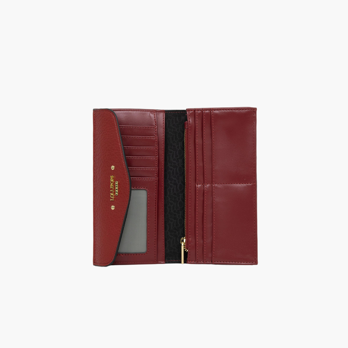Grand portefeuille rouge Tatjana