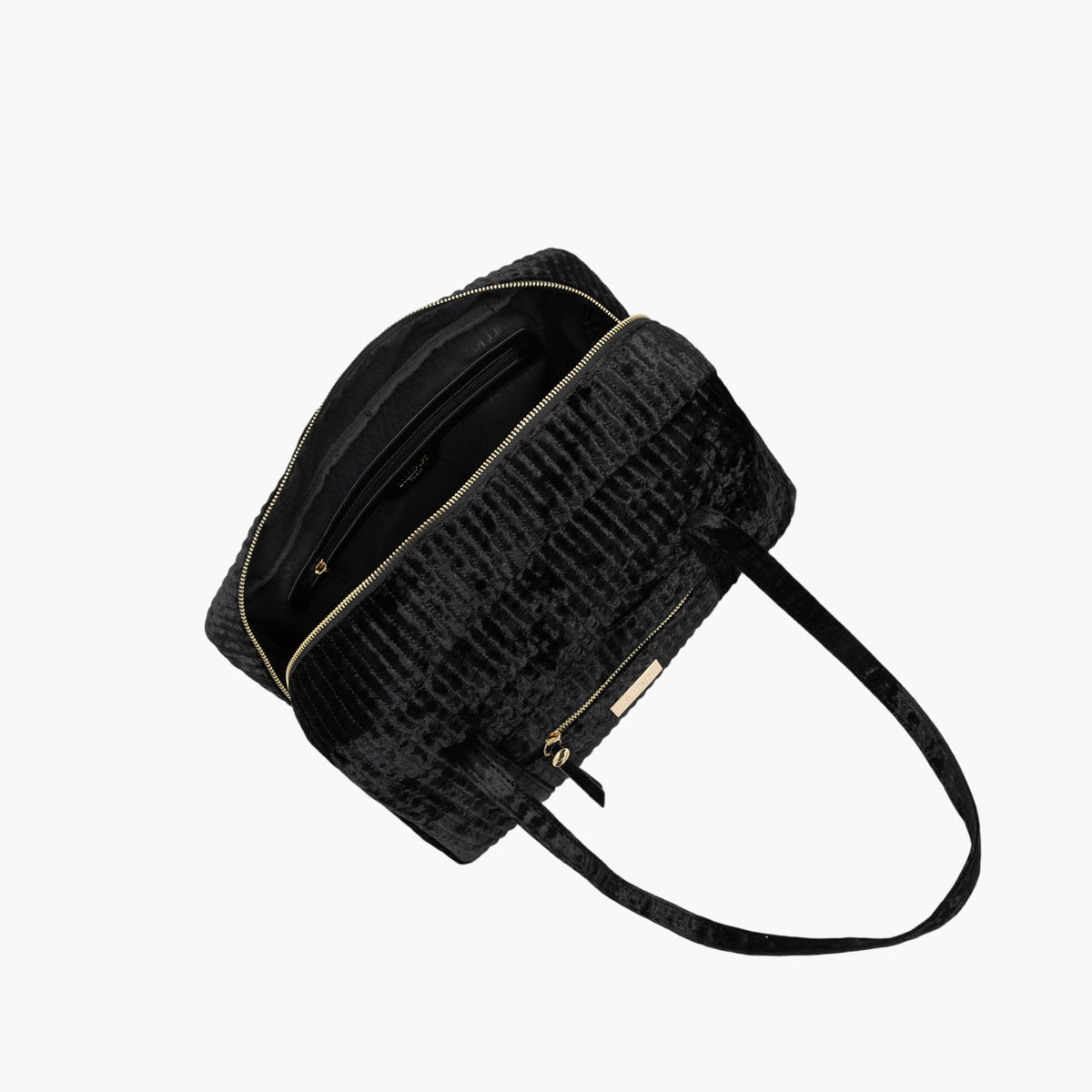 Grand sac shopper noir Tenessy