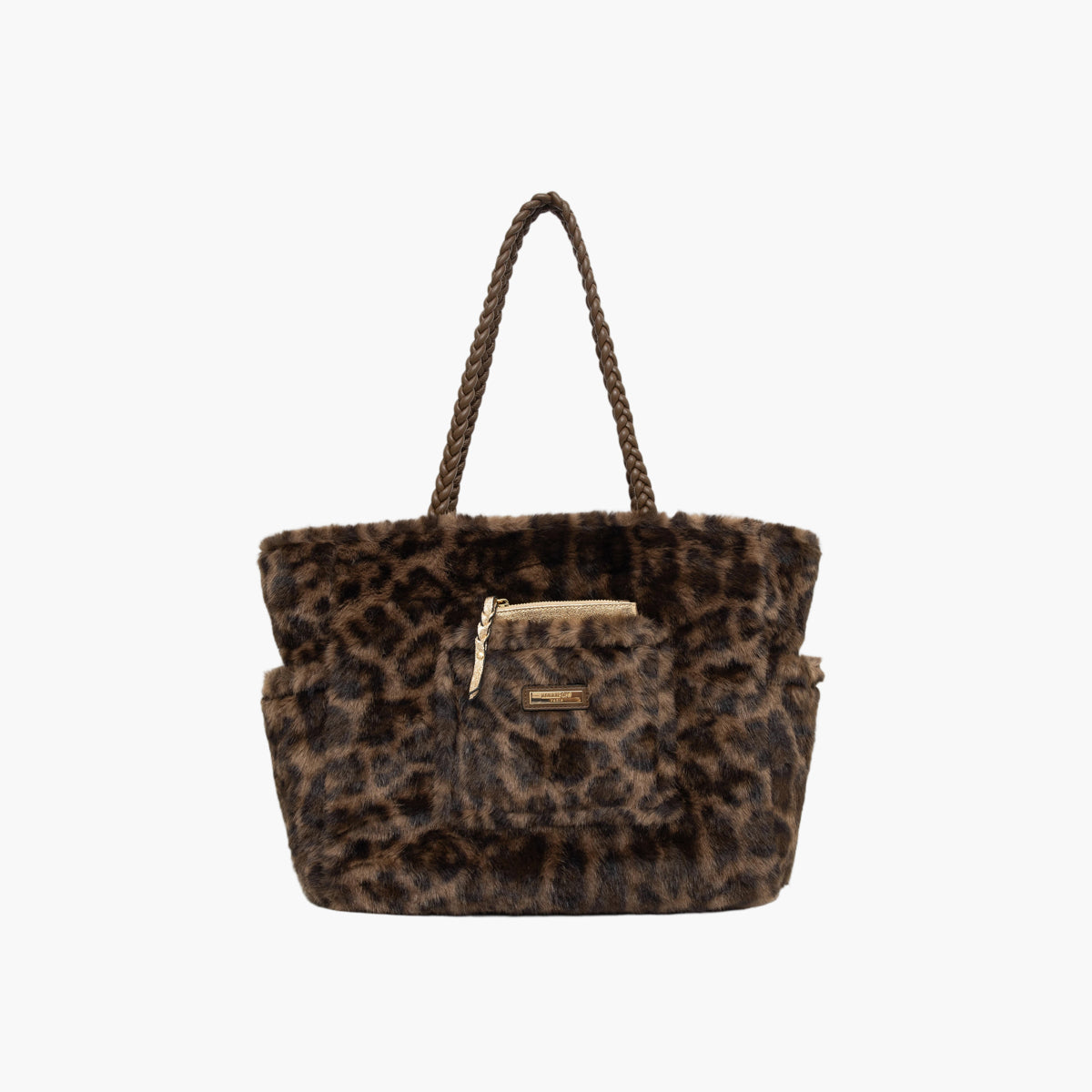 Grand sac shopper léopard Tigra