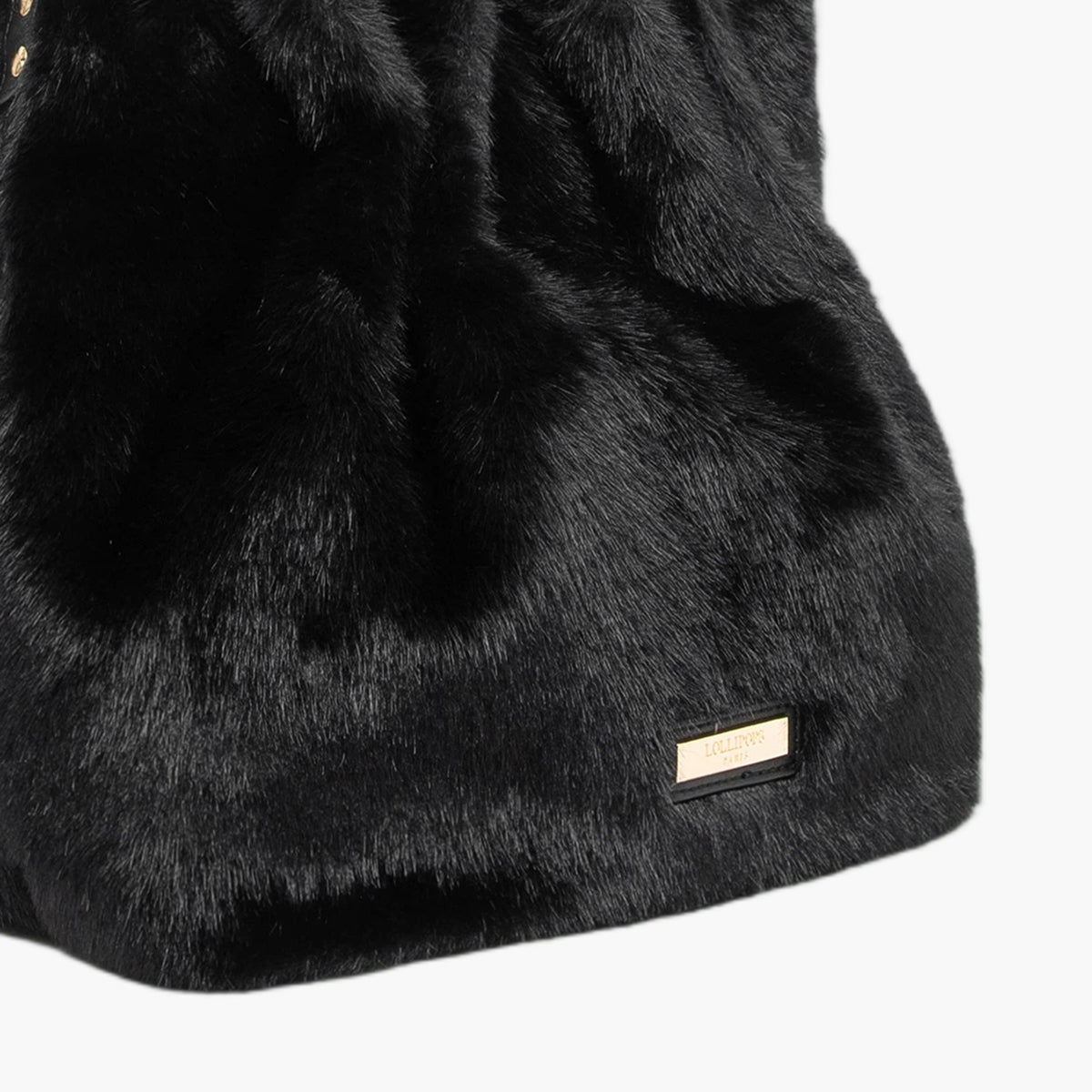 Sac shopper noir Tigra