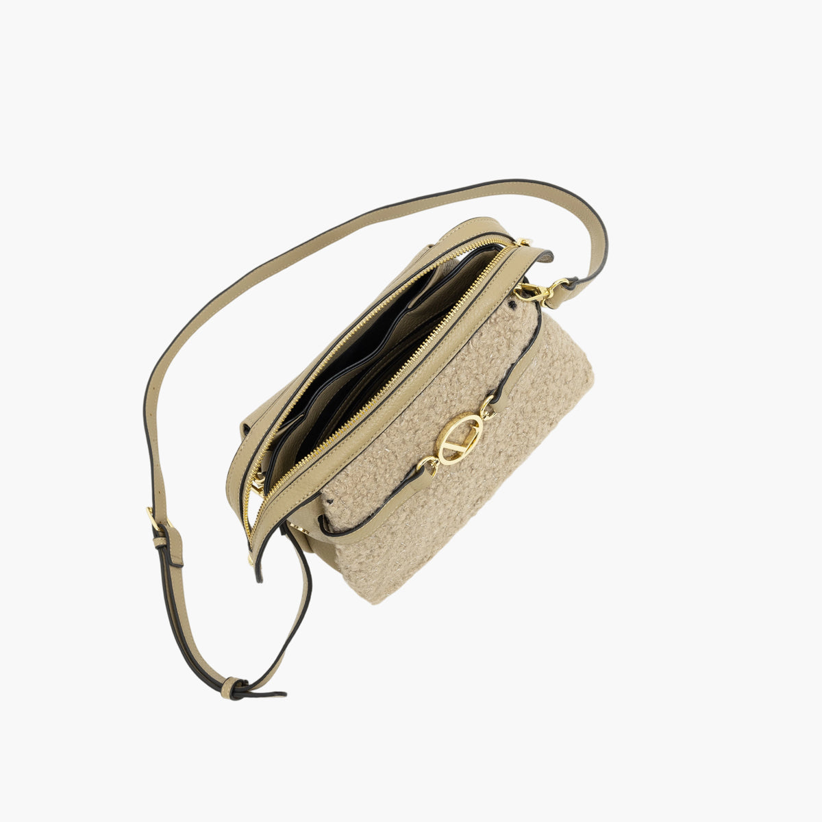 Sac multi poches taupe Theresa