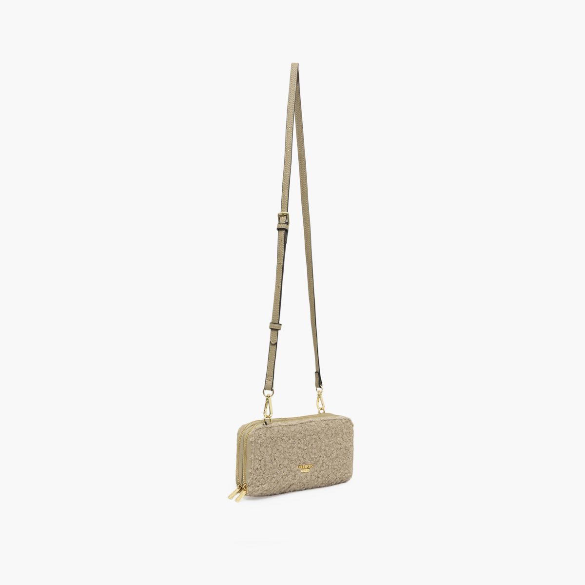 Pochette de voyage taupe Theresa