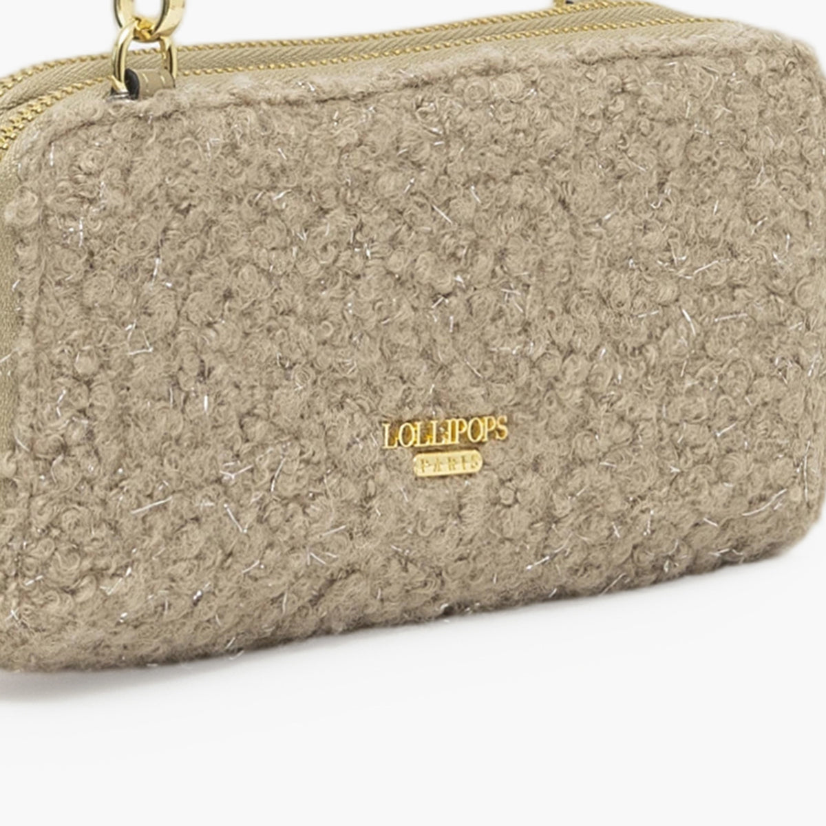 Pochette de voyage taupe Theresa
