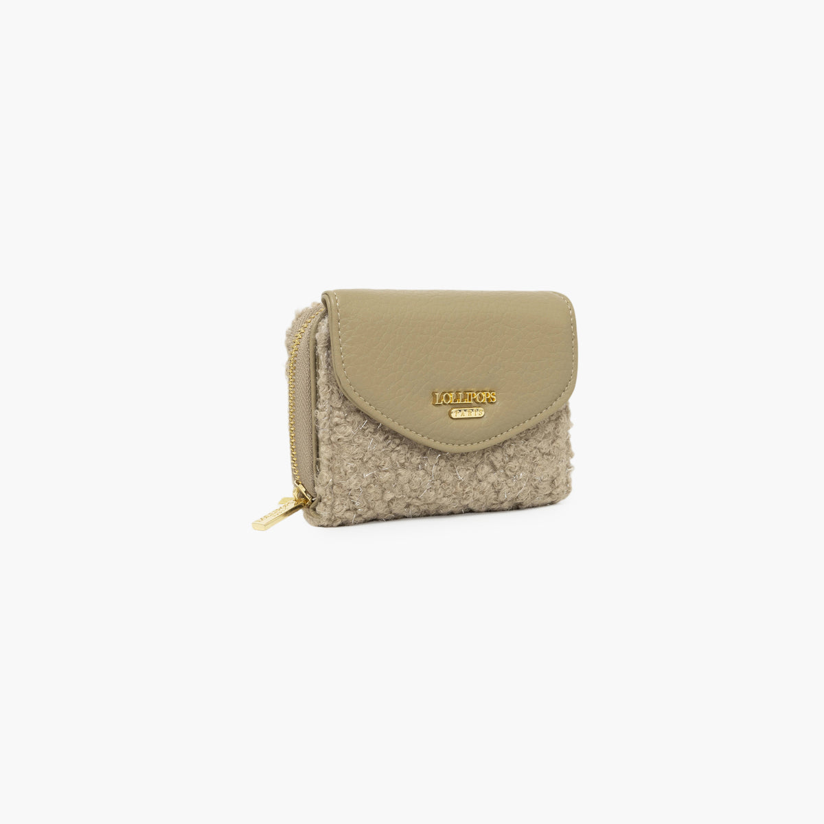 Portefeuille taupe Theresa