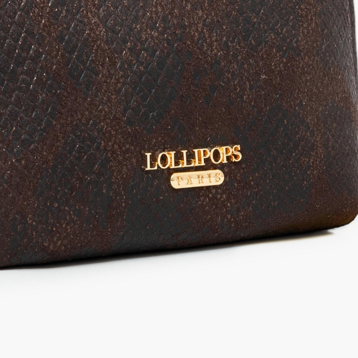Porte monnaie marron Trusty