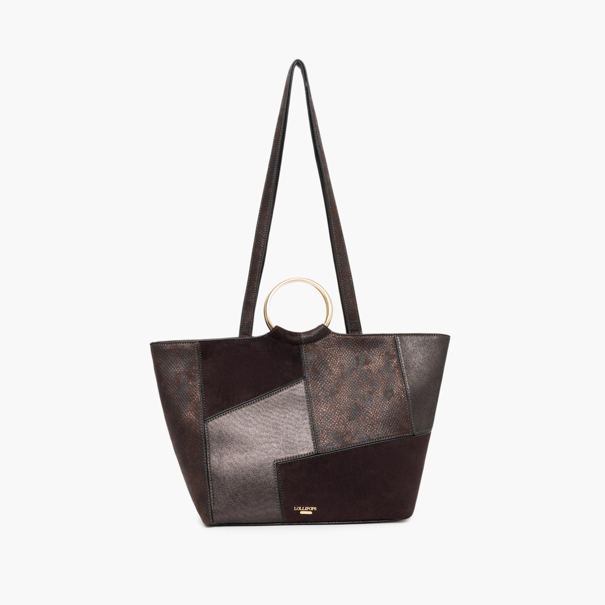 Grand sac shopper marron Trusty