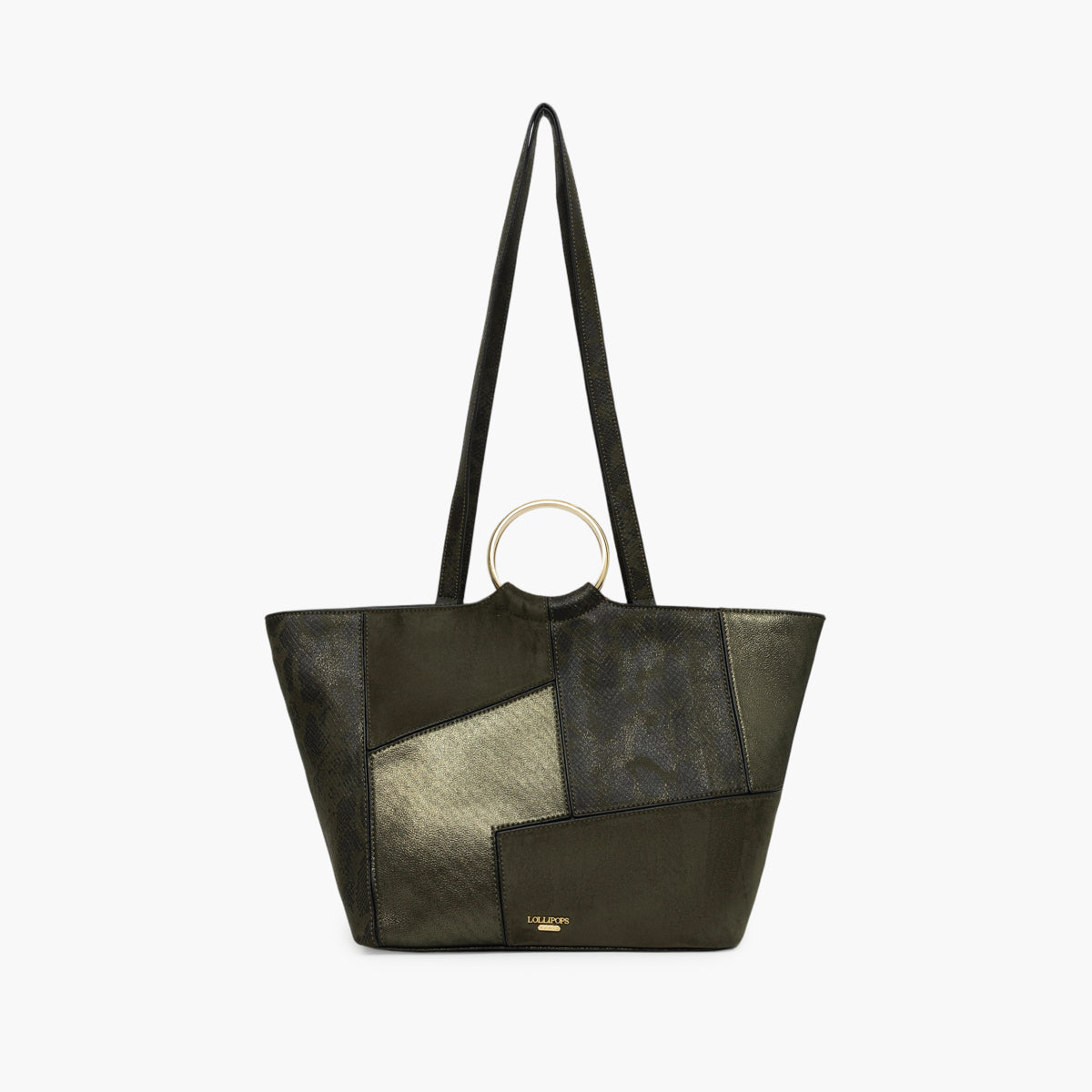 Grand sac shopper kaki Trusty