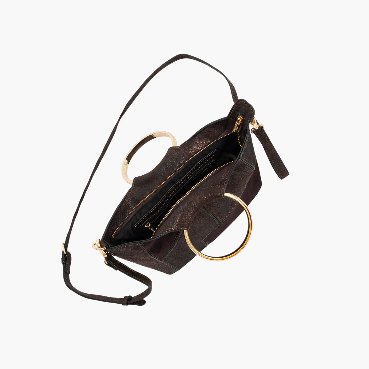 Petit sac shopper marron Trusty