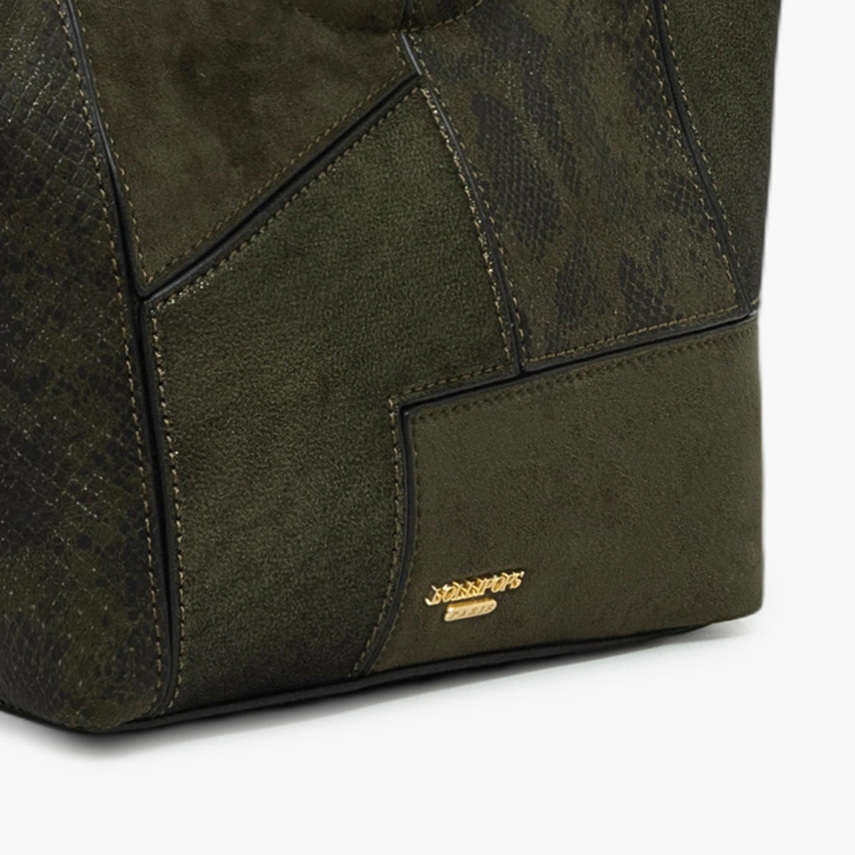 Petit sac shopper kaki Trusty
