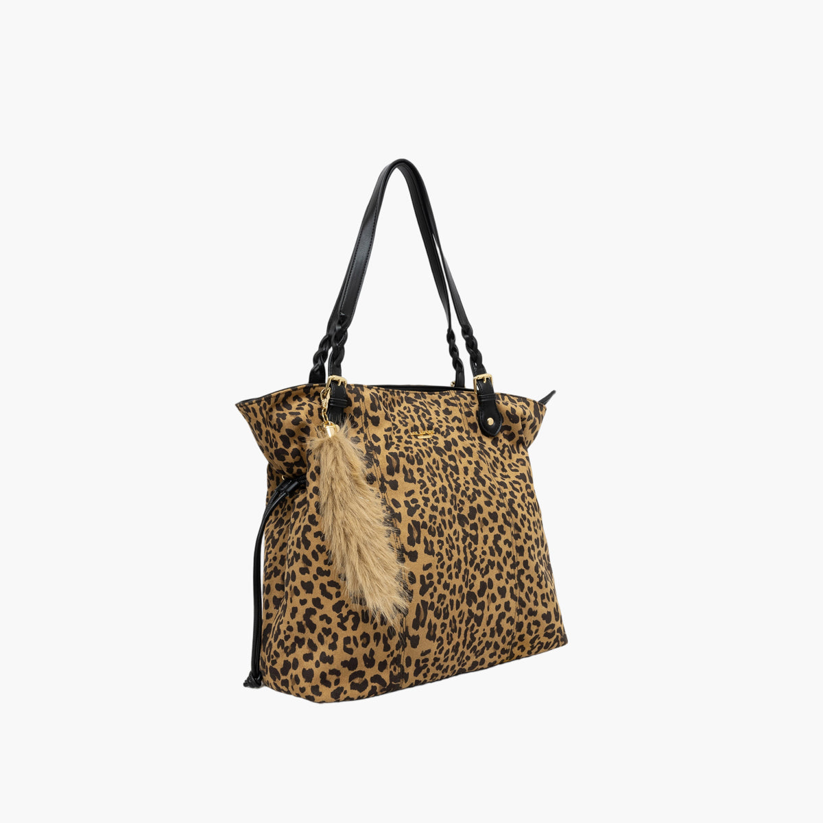 Grand sac shopper léopard Tyler