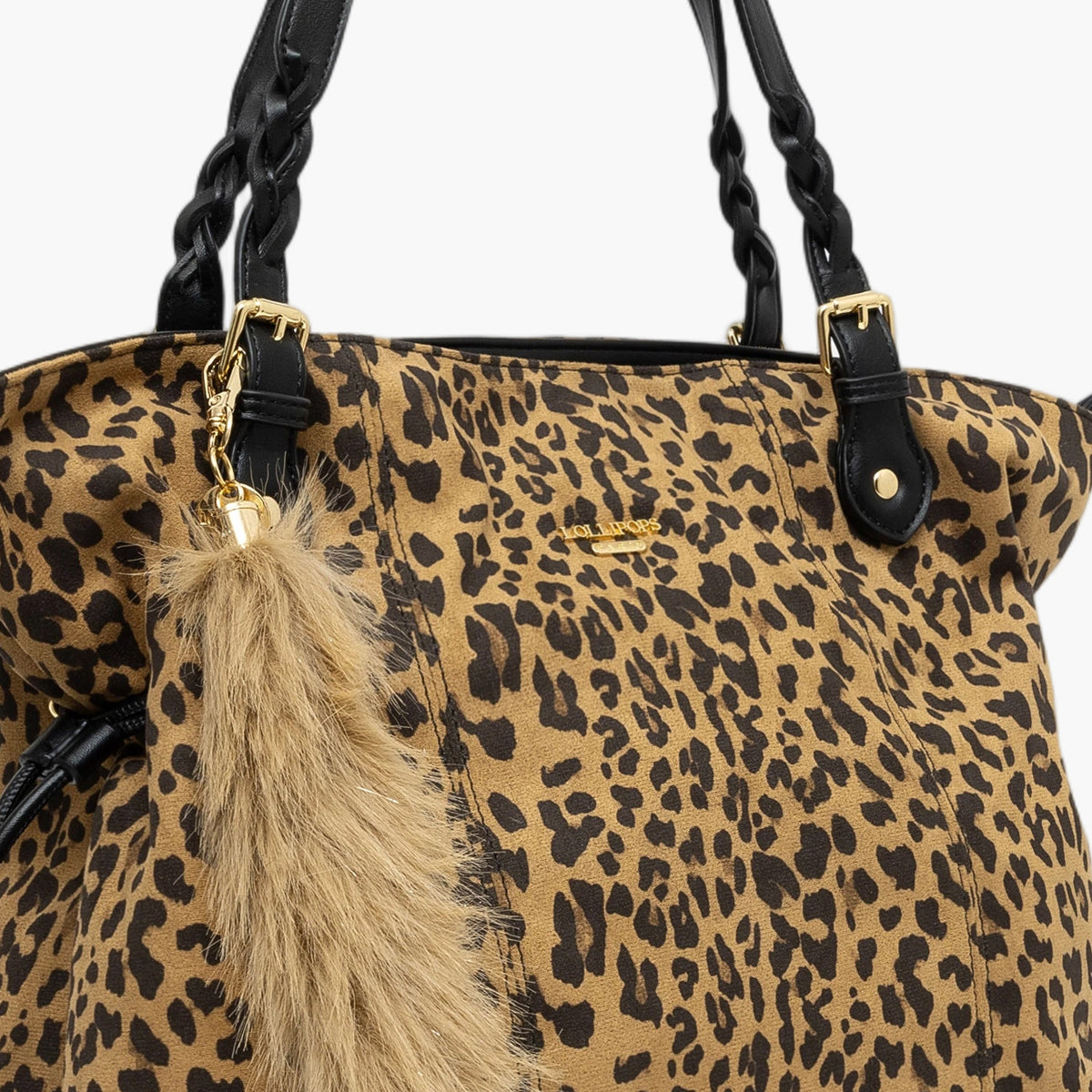 Grand sac shopper léopard Tyler