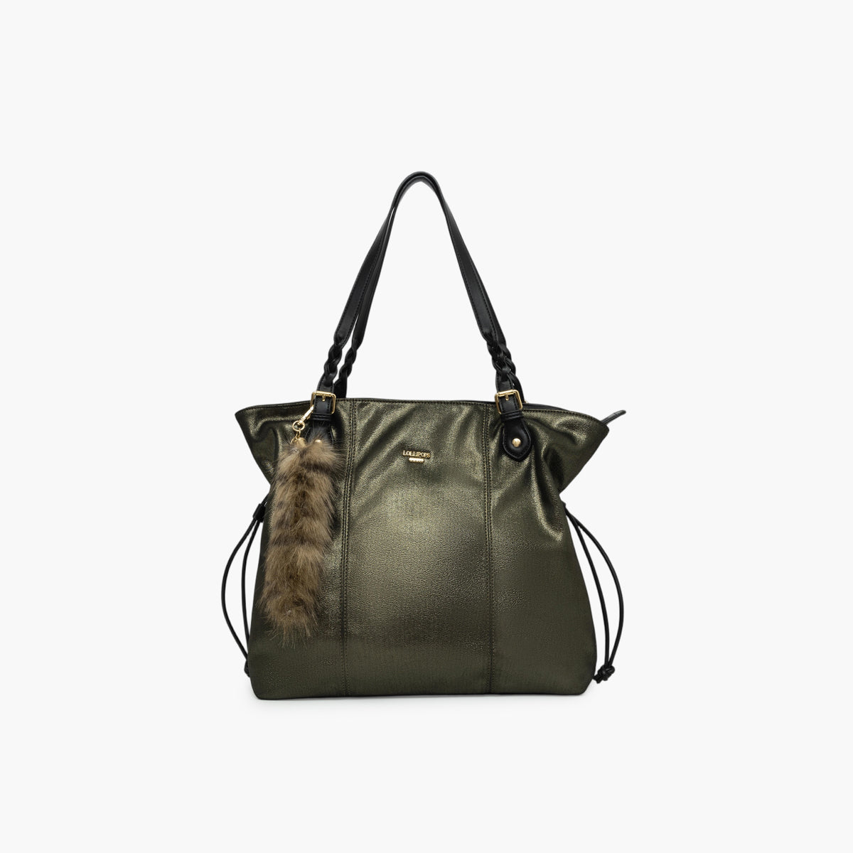 Grand sac shopper kaki Tyler