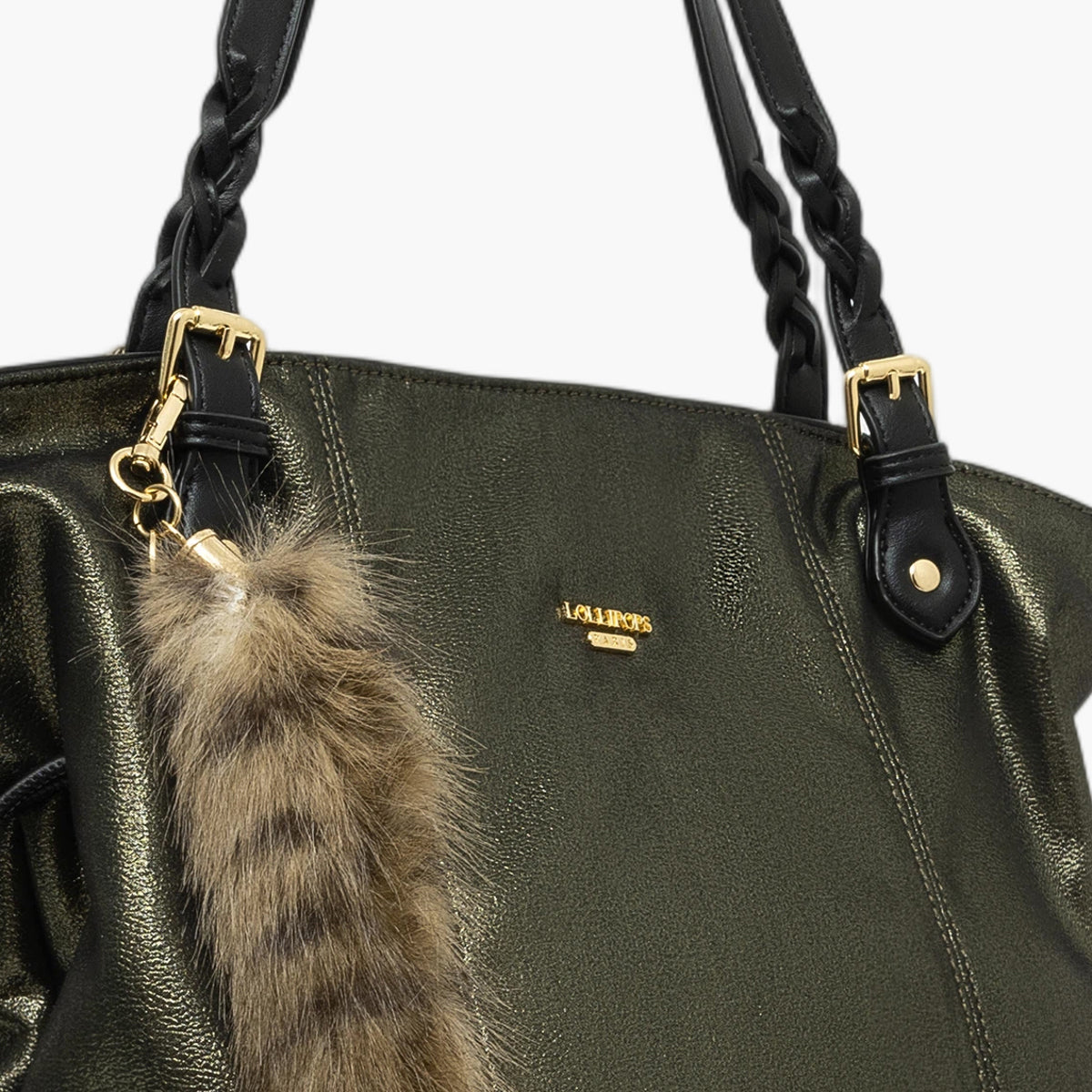 Grand sac shopper kaki Tyler