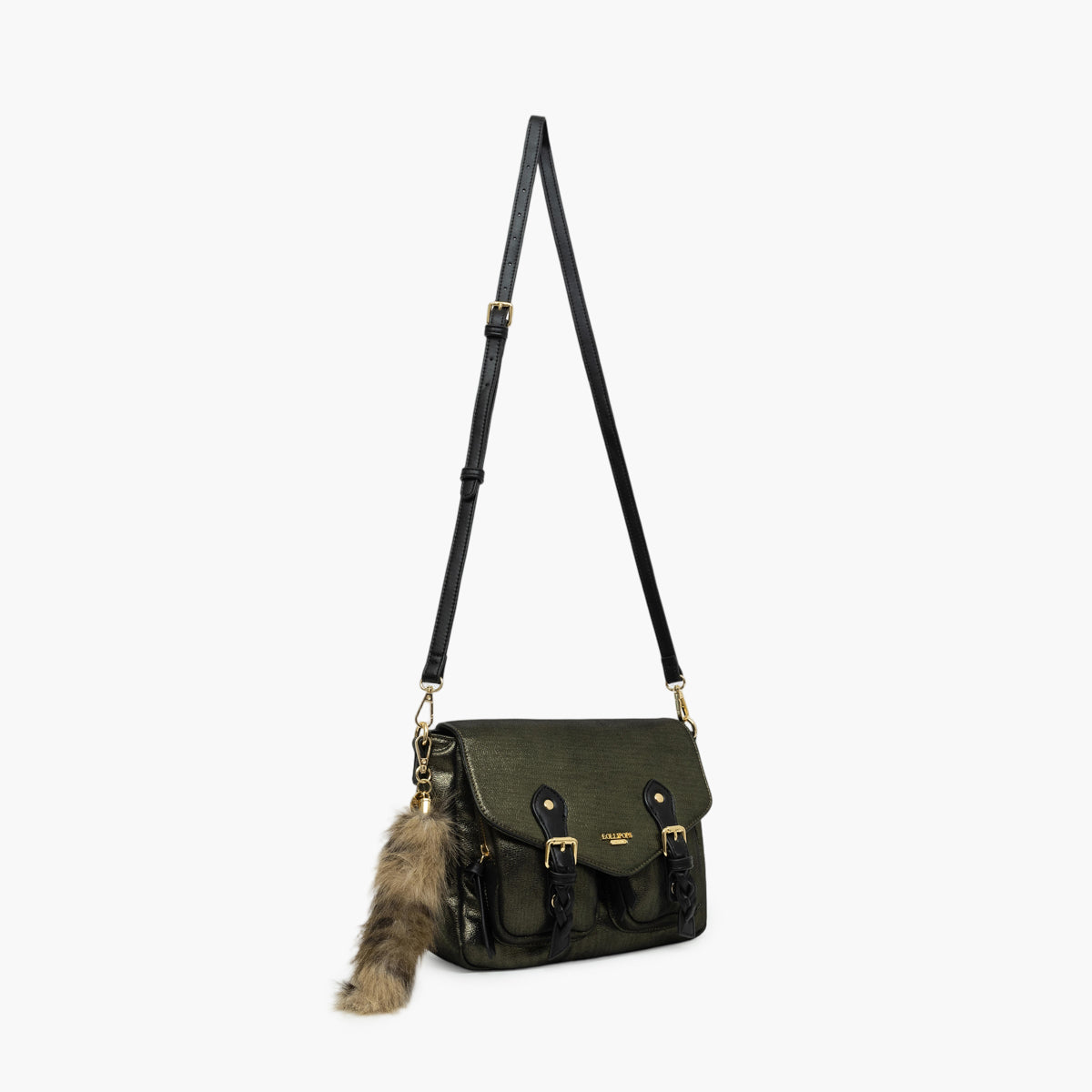 Sac porté épaule kaki Tyler