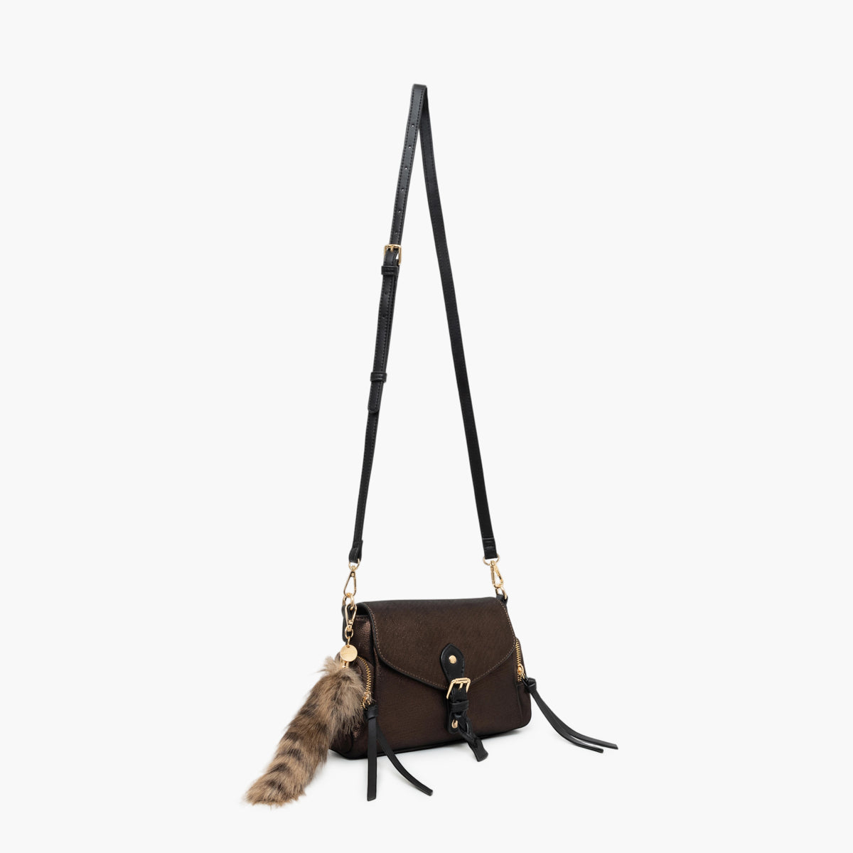 Petit sac porté épaule marron Tyler