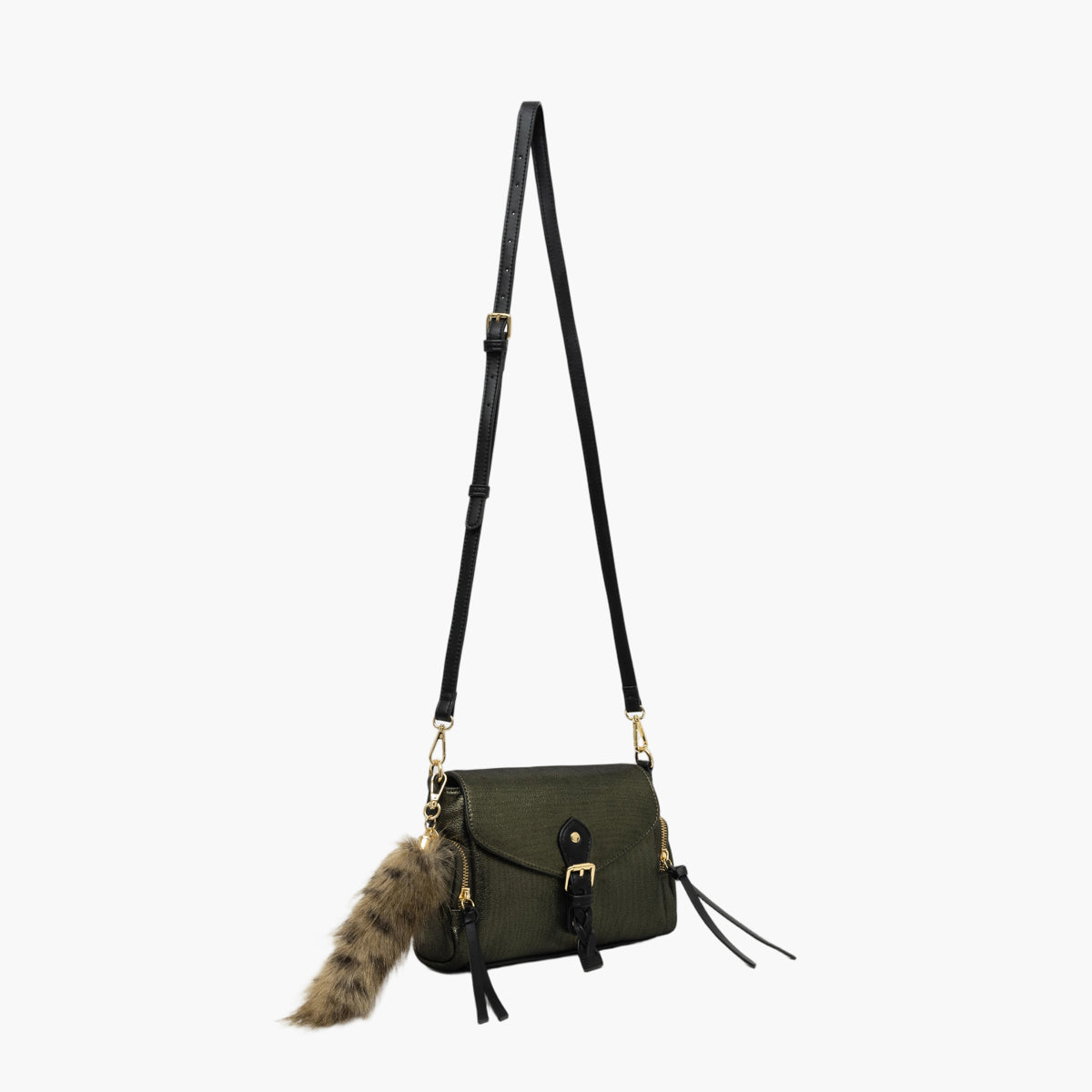 Petit sac porté épaule kaki Tyler