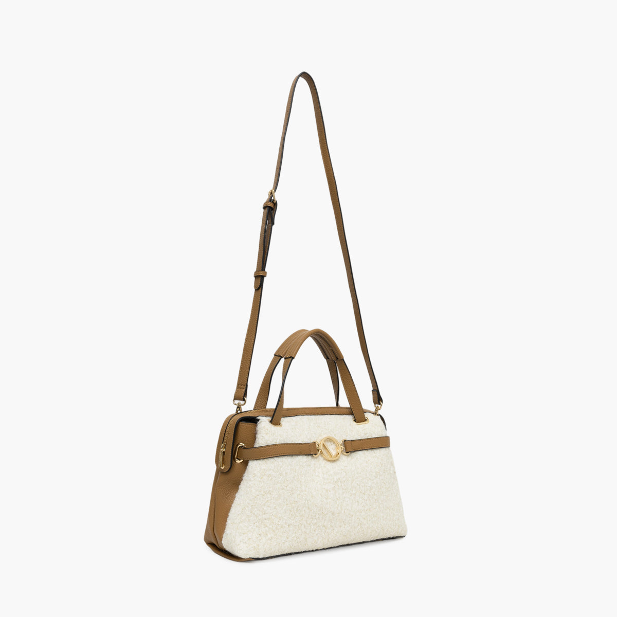 Sac shopper écru Theresa
