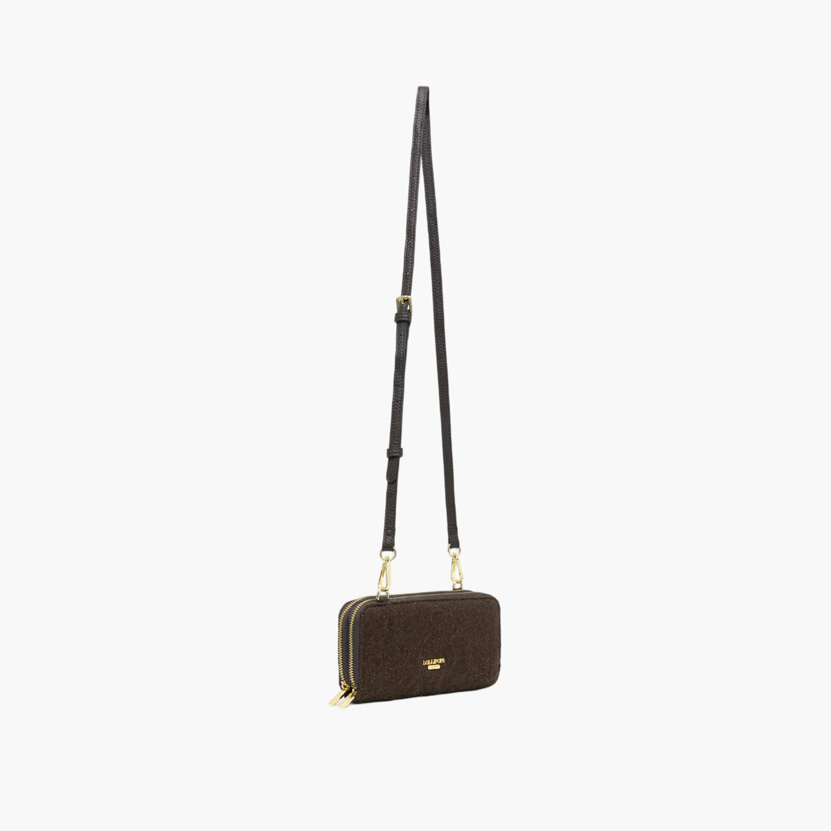 Pochette de voyage marron Theresa