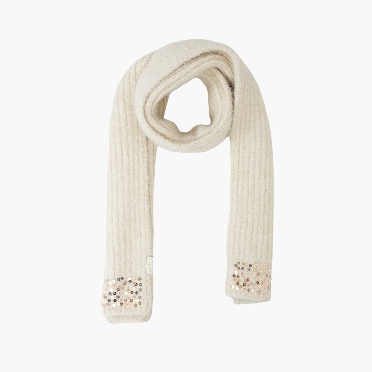 Echarpe blanche Tissandra